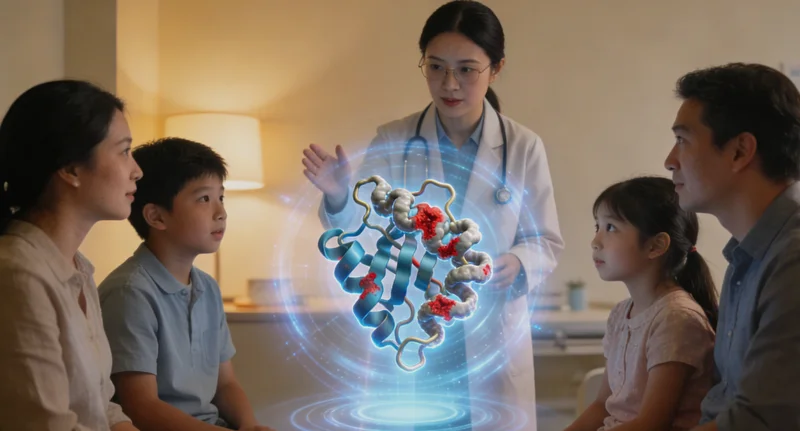 玉树居民与遗传咨询师面对面解读