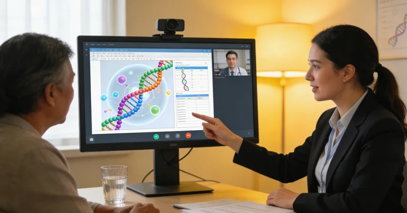 晋城备孕女性进行遗传咨询场景