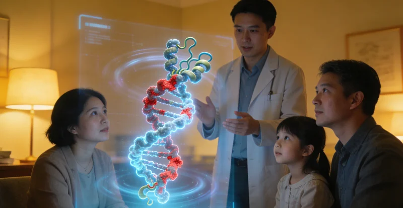 鄂前旗遗传咨询师与家庭沟通场景