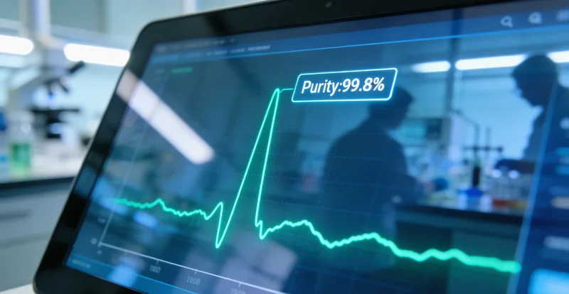 扎旗医生与患者共同查看基因检测