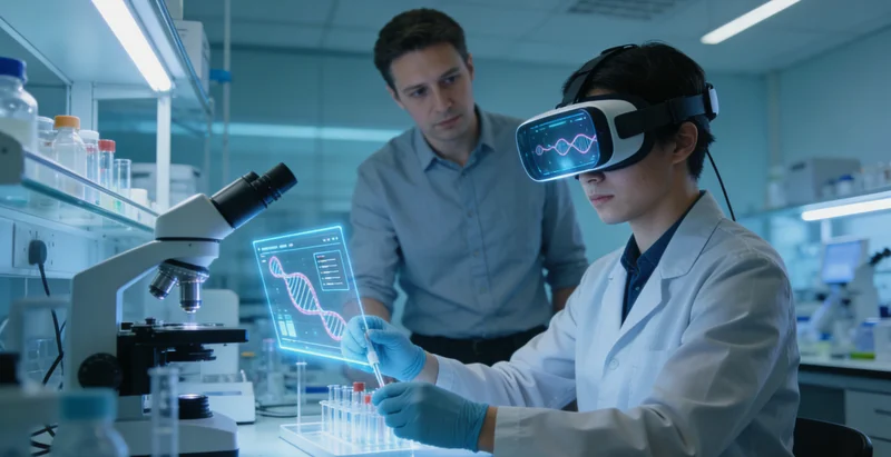 三亚职业女性认真查看基因检测报