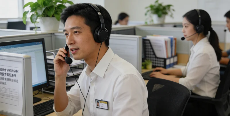 高平遗传顾问向咨询者解读BRC