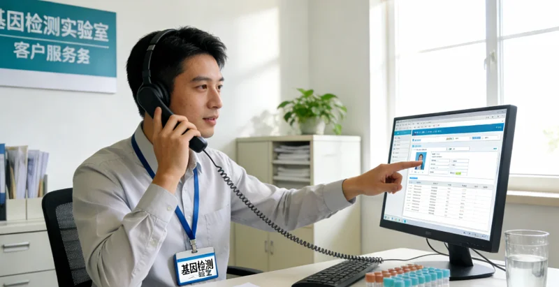 鄂托克家庭接受遗传咨询场景