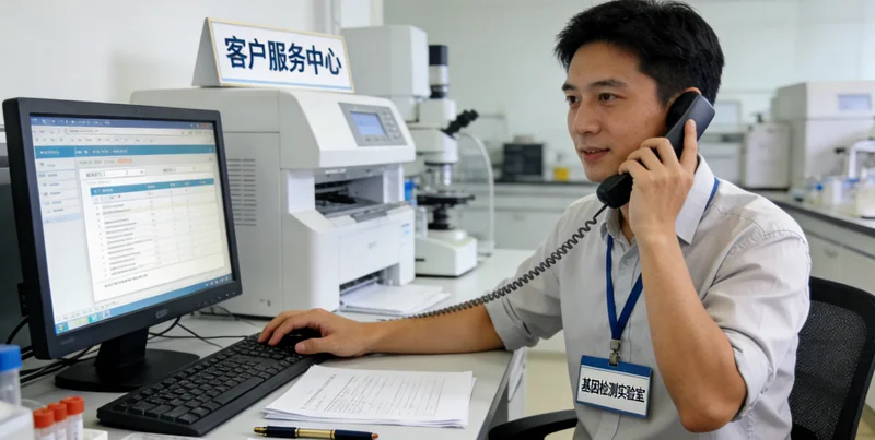 图木舒克遗传咨询医生为家庭讲解