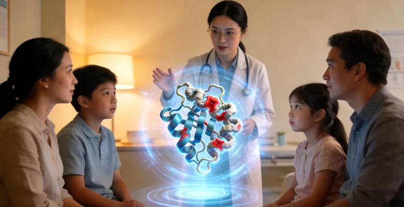 四平遗传咨询师与女性沟通基因检