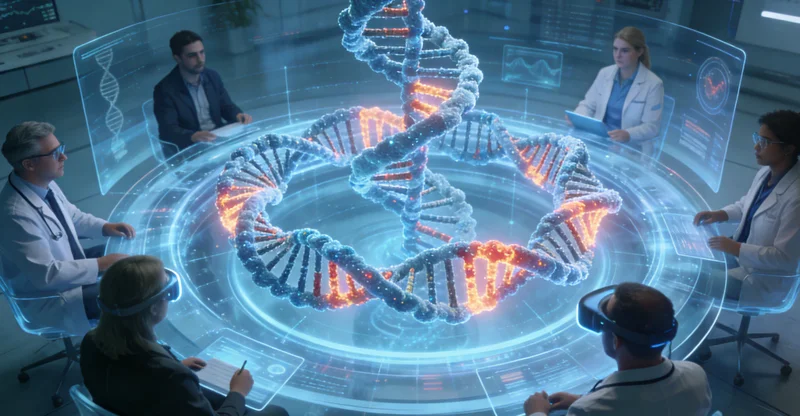 舒兰家庭在一起讨论健康计划