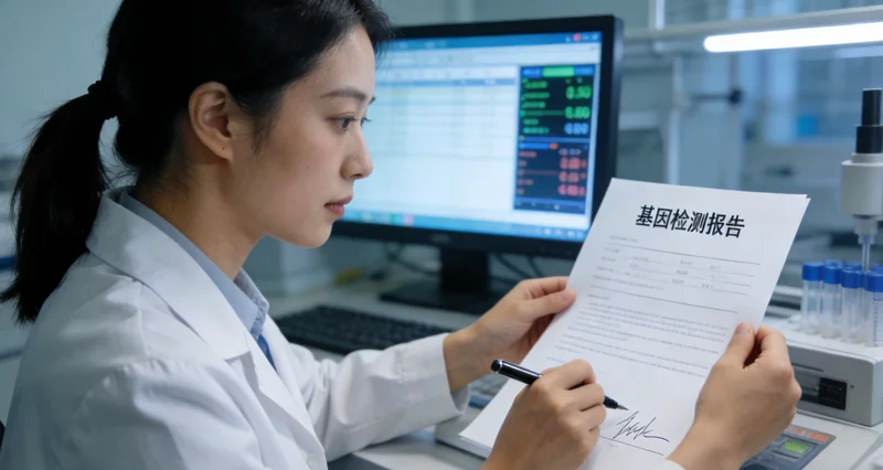 陇南女性与医生面对面咨询基因检