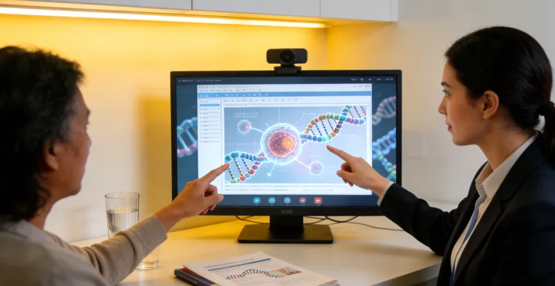 江门家庭接受遗传咨询师报告解读