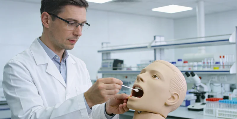 西双版纳居民进行无创基因检测采