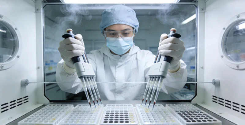 上饶快递员关心自身健康图