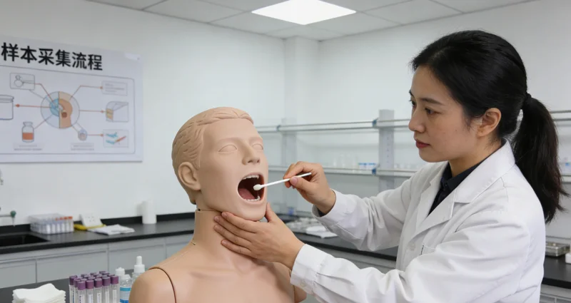 张家港基因检测无创口腔拭子采样