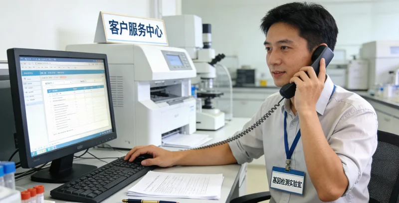 沙湾遗传咨询医生与家庭成员亲切