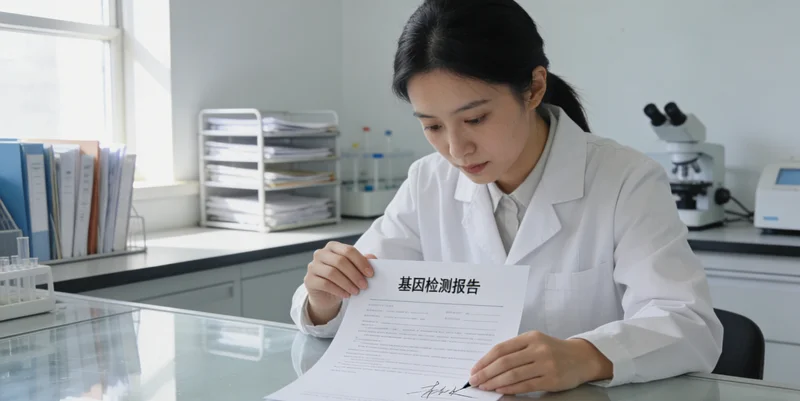 黔东南州基因检测报告科学解读