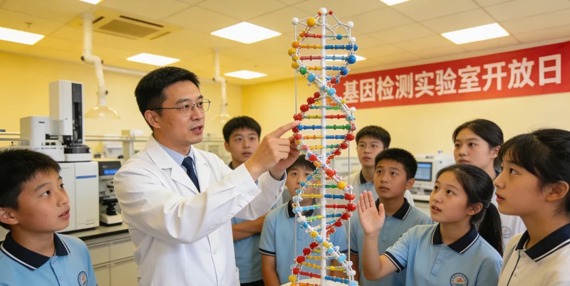 基因检测实验室DNA分析流程