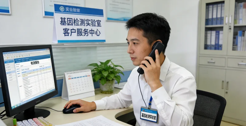 丹阳遗传咨询师与家庭进行基因检