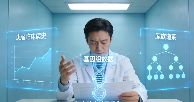 舞钢医生与家庭成员进行遗传风险
