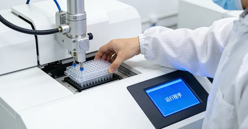 横州中老年人士查看基因检测报告