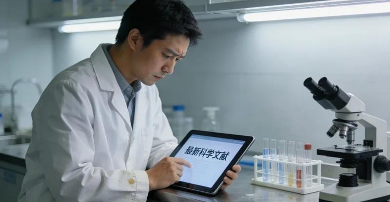 专业分子诊断实验室内部工作场景