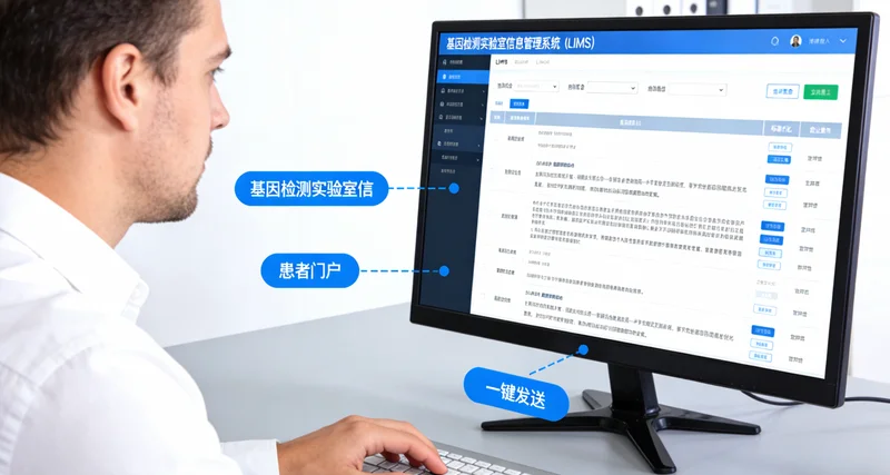 开封市民在医院进行耳部检查咨询