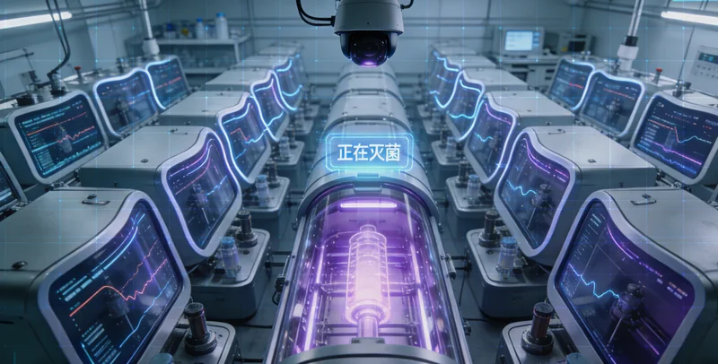 巢湖合作医学实验室的基因测序平