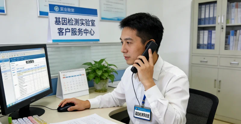 中卫家庭遗传咨询场景示意图