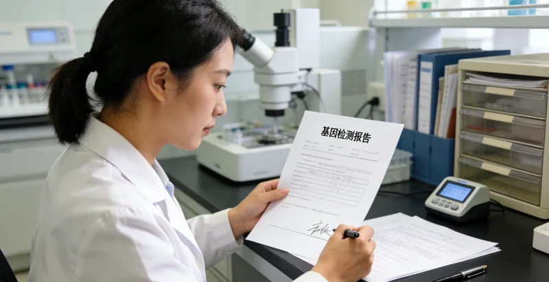 五常基因检测报告与专业解读