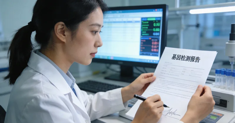 阿巴嘎旗遗传咨询基因检测报告解