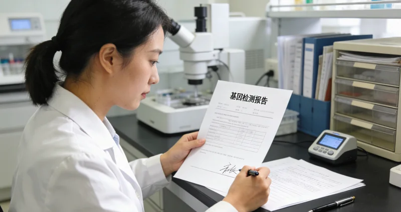 鸡西专业顾问解读基因检测报告