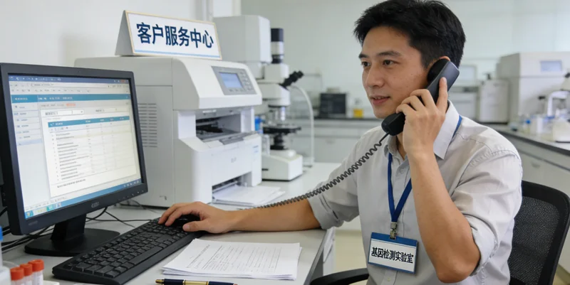 凭祥医生进行遗传咨询现场