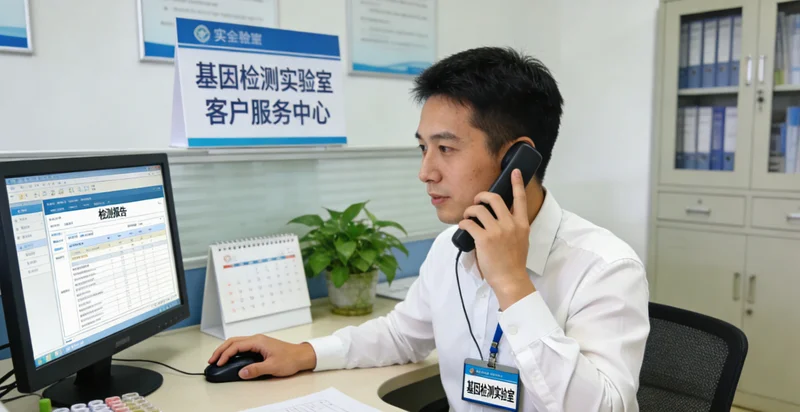邵武市民在医院进行遗传咨询