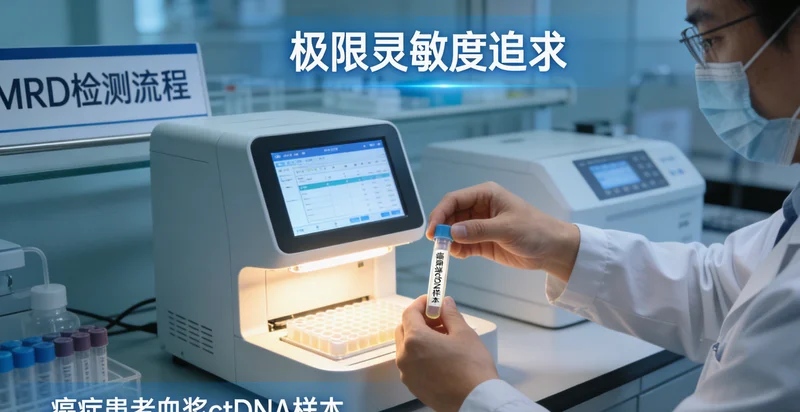 宜城医院护士为患者进行基因检测