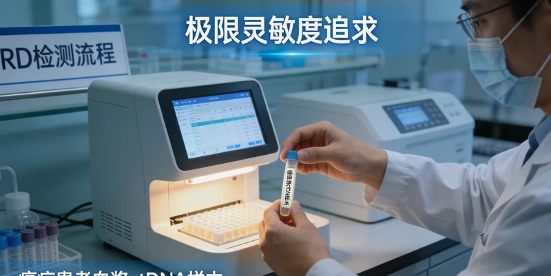 南充基因检测抽血采样流程示意