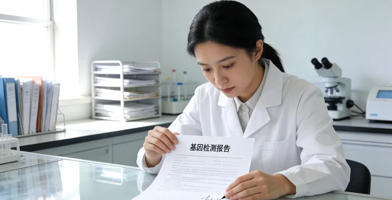 丰镇遗传咨询师解读基因检测报告