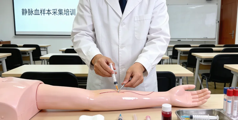 延吉市民进行无创基因检测采样现