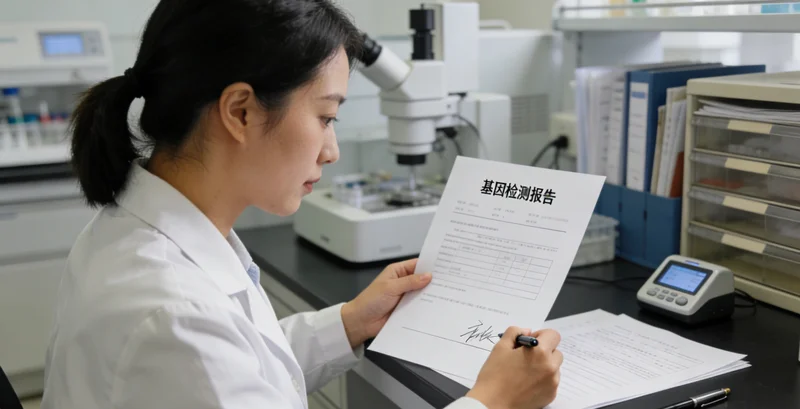 邵武BRCA基因检测报告与医生
