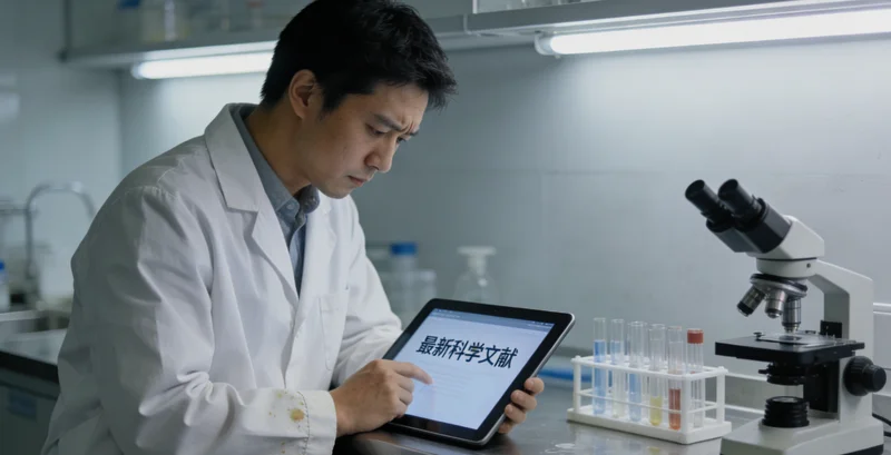 内江合作实验室进行基因测序分析