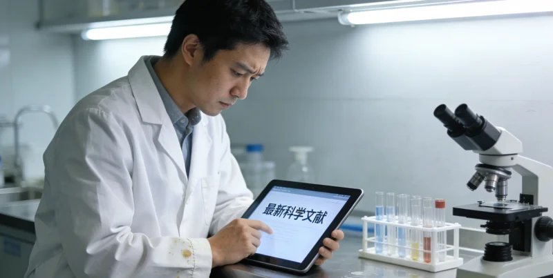 专业实验室进行基因测序分析