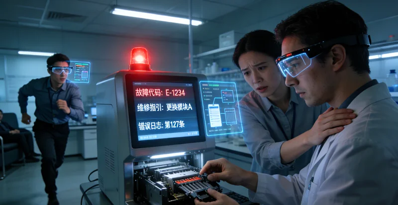 乌苏家庭共同查看健康报告规划生