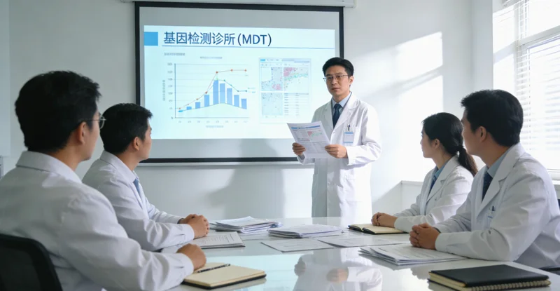 虎林家庭共同查看健康报告制定管