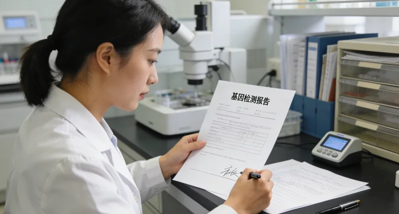 丹江口RB基因检测报告与DNA