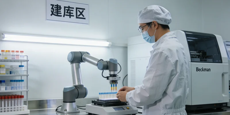 盐城医院内医生为儿童进行眼科检