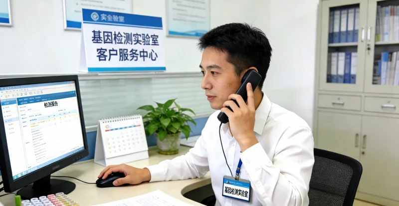 海南州遗传咨询医生与患者沟通场