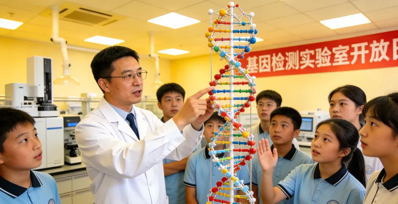 黄石合作实验室基因测序仪工作场