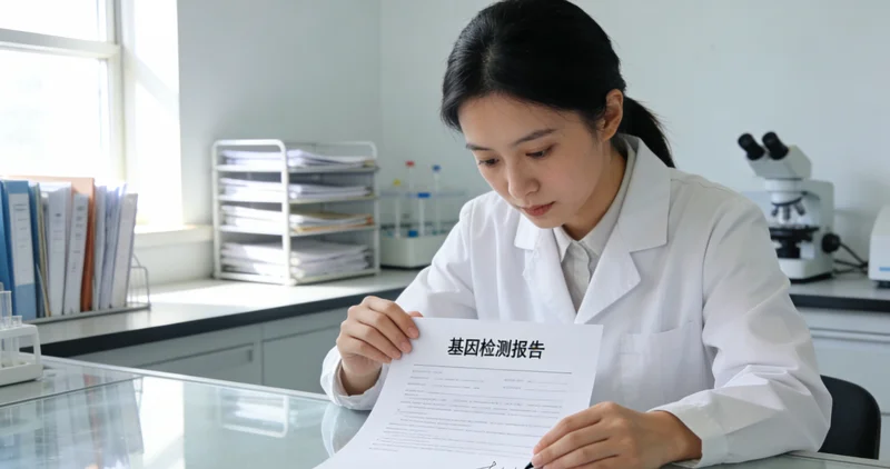 宣城备孕女性拿到基因检测报告后