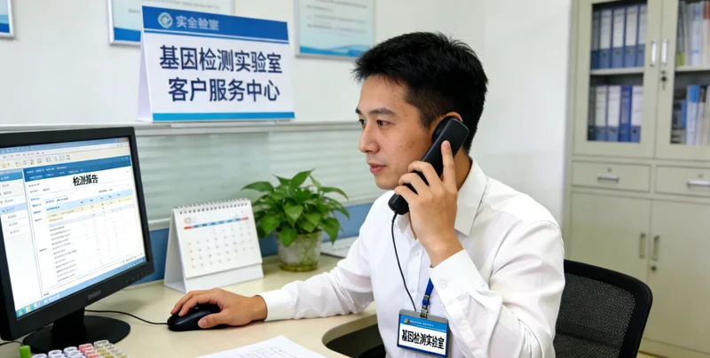 福州家庭共同查看基因检测报告并