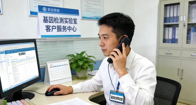 鄂尔多斯女性与医生进行遗传咨询