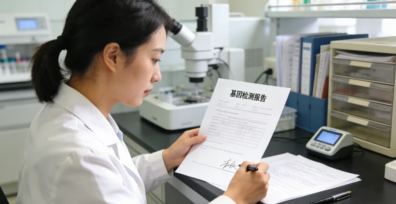 什邡VHL基因检测报告解读示意