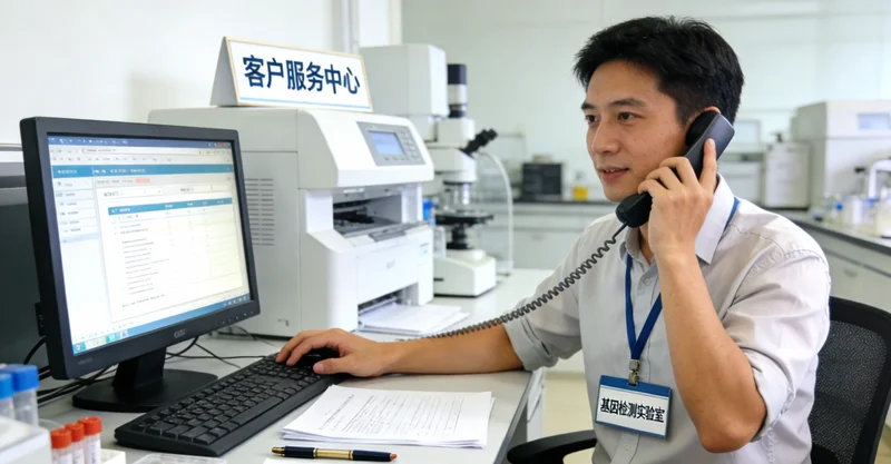西双版纳遗传咨询师为家庭解读基