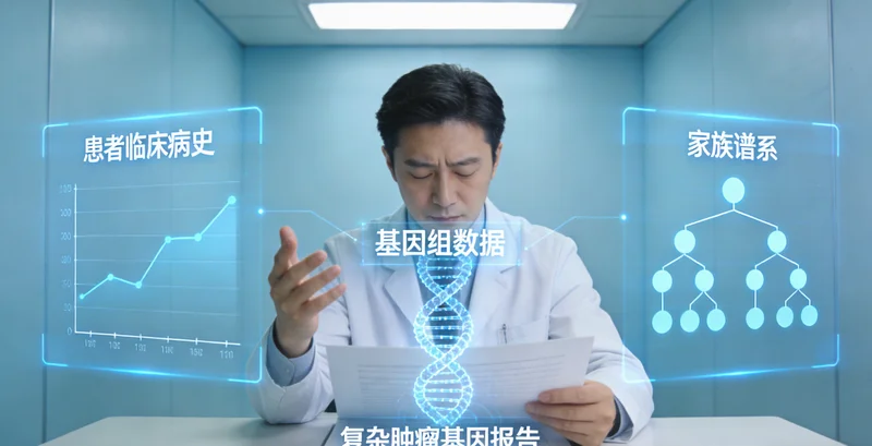 河津居民与专业人员沟通基因检测