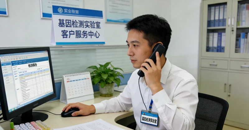 子长遗传咨询门诊医生与咨询者沟
